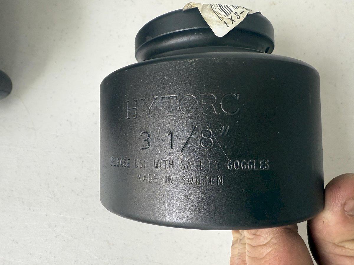Used 1-13/16" to 3-1/8" HYTORC 1" HEX SOCKETS, FOR HYDRAULIC TORQUE WRENCH, 8 Units Available