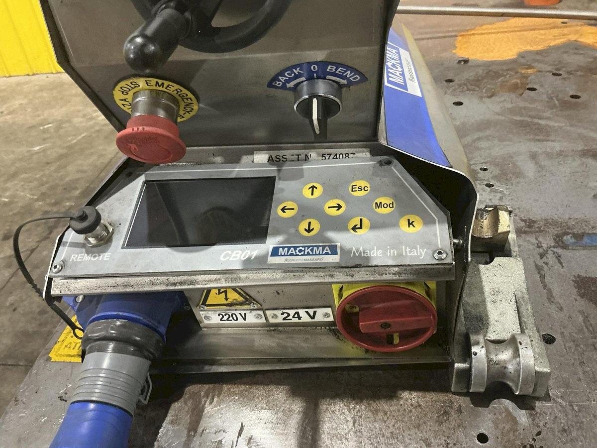 Used Mackma Portable Pipe Bender, Model BM 34