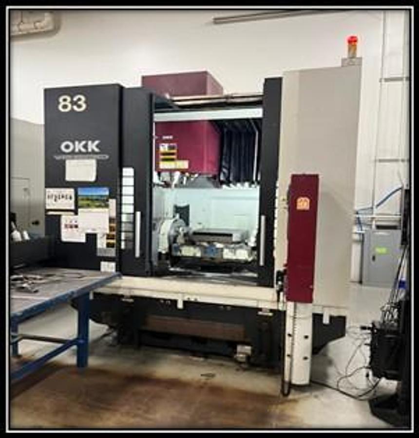 Used 5-Axis OKK Vertical Machining Center, Model VP600 