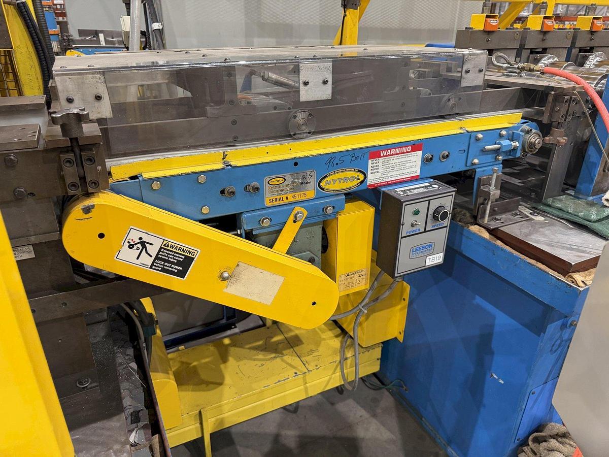 Used 30 STAND X 1.5" RLM (NEW 2003) ROLLFORMER LINE TOOLED FOR GUTTER , 20" ROLL SPACE: