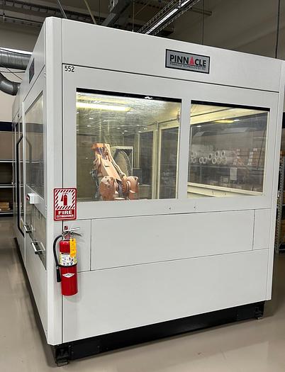 Used 2004 Pinnacle Technologies, Inc. ABB Robotic Polishing Cell