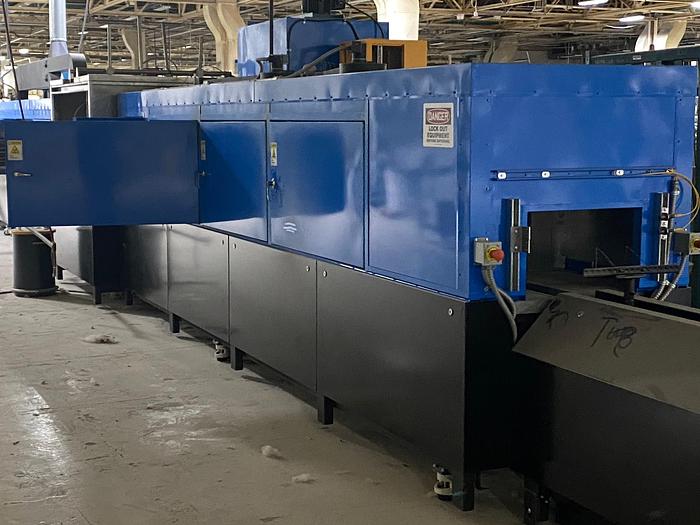 Used 2014 PCS Pultrucoater Powder Coating Solutions, Inc. Substrate Powder Coating Line