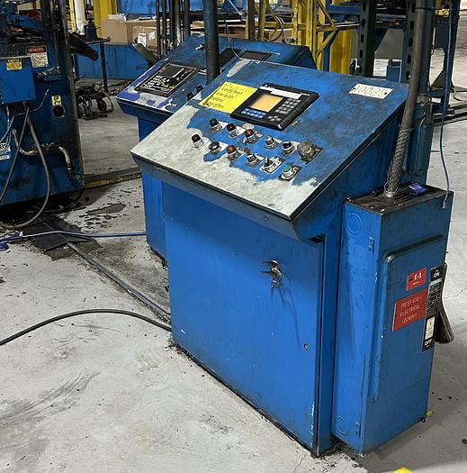 Used 400-Ton Minster SC2-400-84-48 Straight Side Press with Feedline