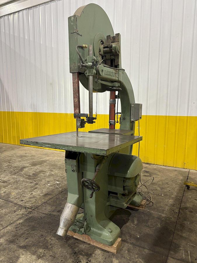 Used 35.5" x 20" TANNEWITZ MODEL #GH VERTICAL BAND SAW