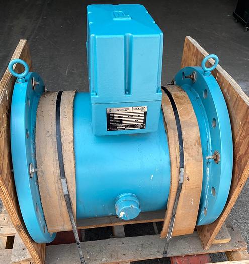 Fischer & Porter Mag-X 10D1435A Magnetic Flow Meter w/ Teflon Lining, 16"