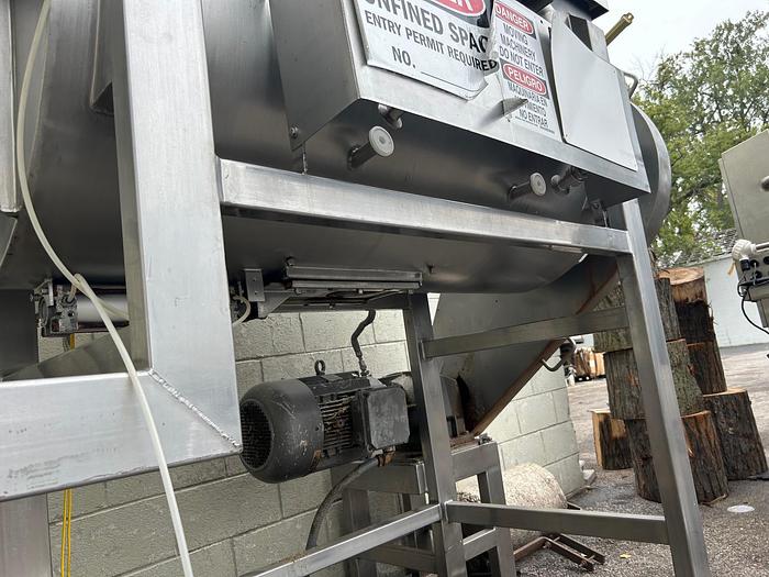 Used 150 Gallon Stainless Steel Ribbon Blender Type (2020) 
