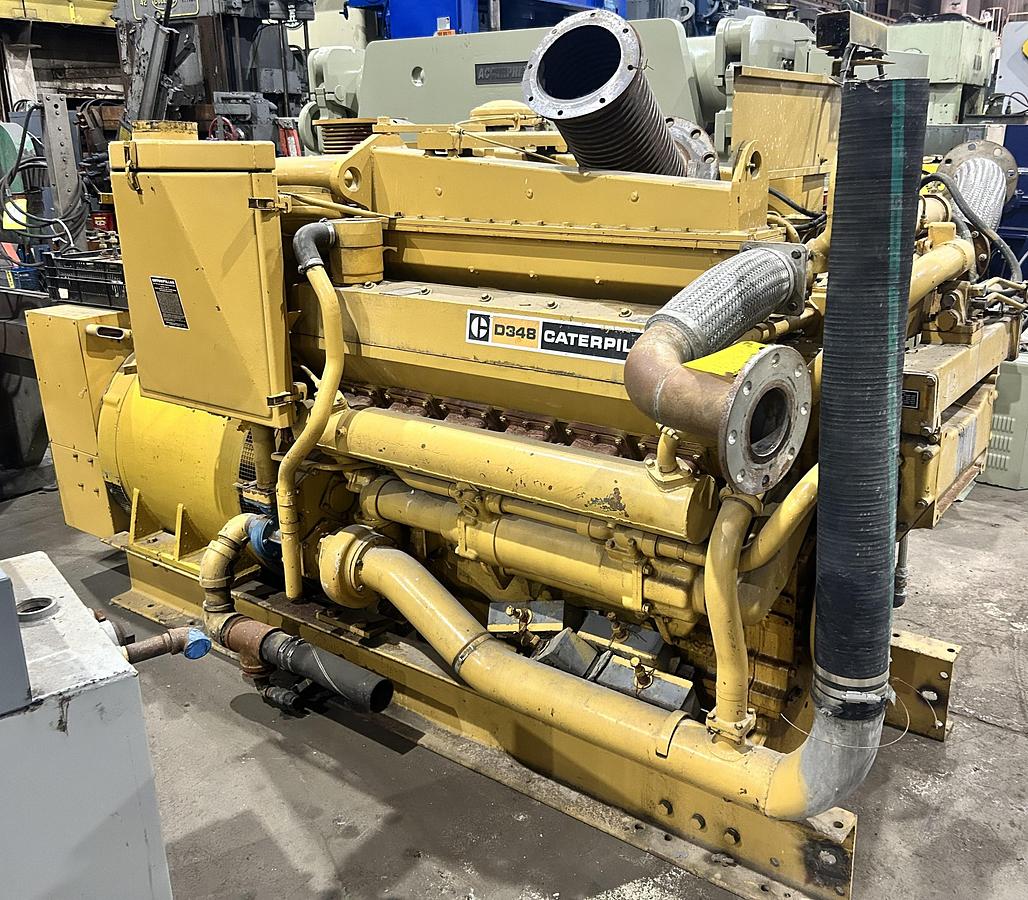 Used 500 Kw Caterpillar Diesel Generator, Model: D348
