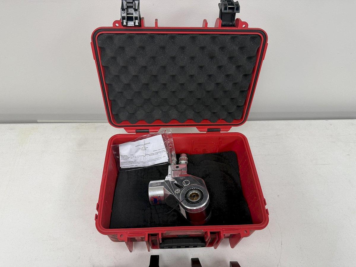 Used 1" HYTORC MODEL #AVANTI AV-3 HYDRAULIC TORQUE WRENCH