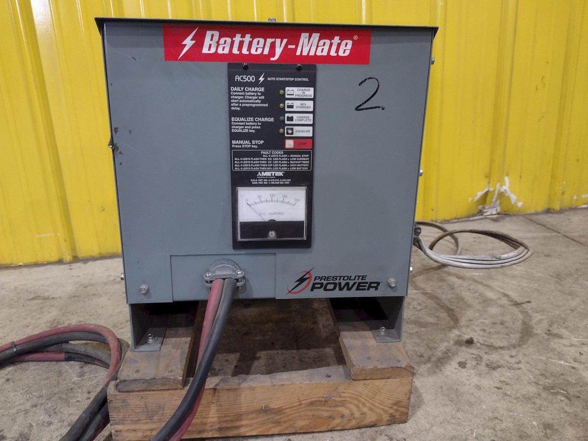 Used 24-Volt Prestolite Power Battery-Mate Model: 510M1-12C Battery Charger