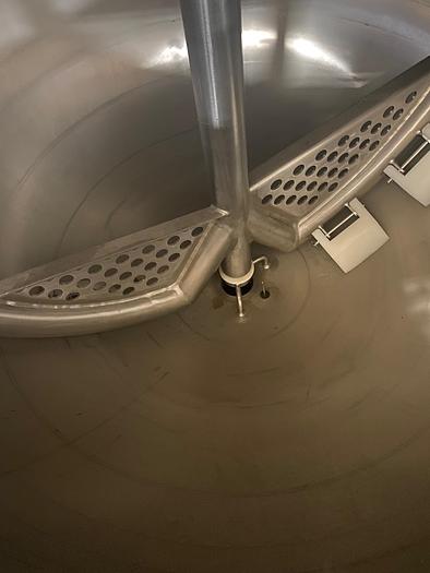 Used Befco 220 Gallon Stainless Steel Cooking Kettle w/Agitator 