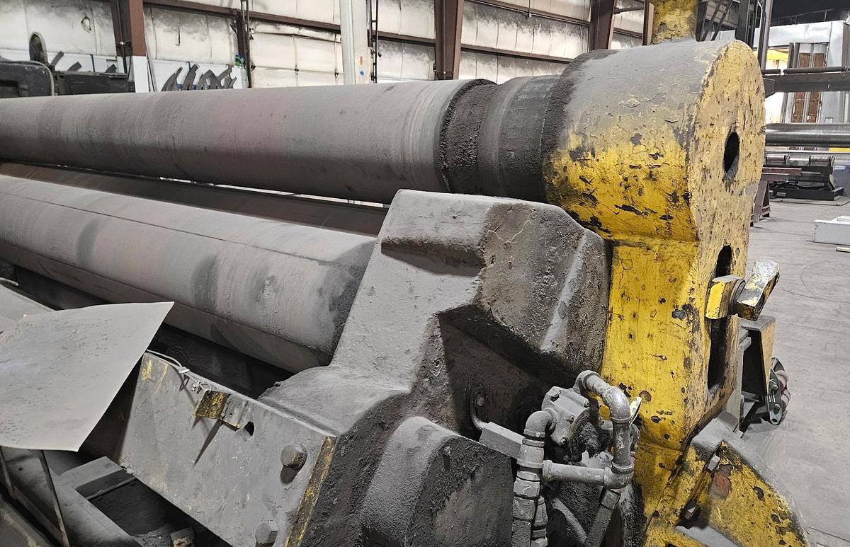 Used Bertsch #18 18-1/2" x 17'-2" Bending Pinch Roll