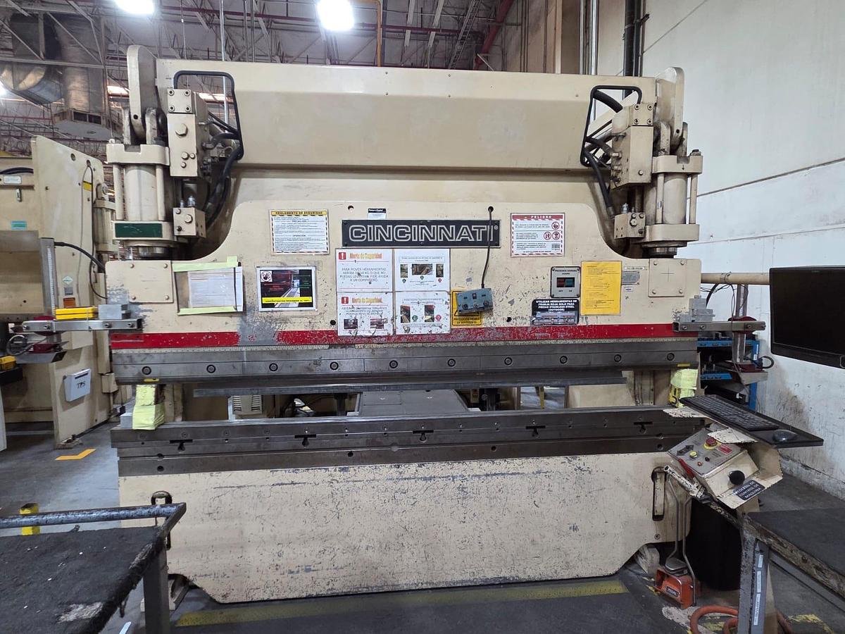 Used 90-Ton Cincinnati CNC Hydraulic Press Brake, Model: 90 PF x 8' Proform