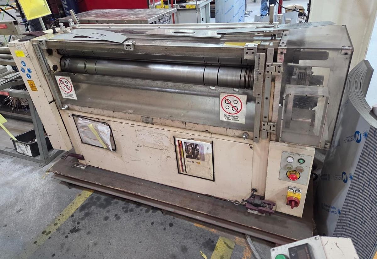Used 4' x 3/16" GMC (Gallop Machines Corp.) Heavy-Duty Power Bending Roll, Model: PBR-04316