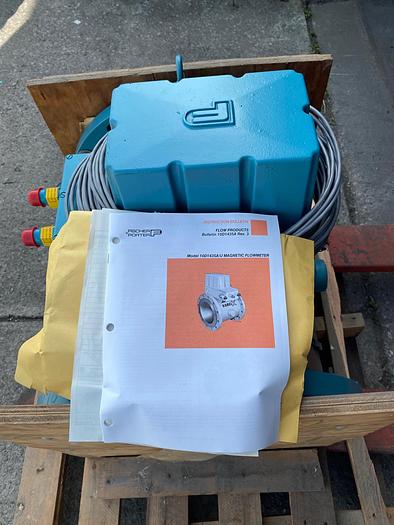 Fischer & Porter Mag-X 10D1435A Magnetic Flow Meter w/ Teflon Lining, 16"