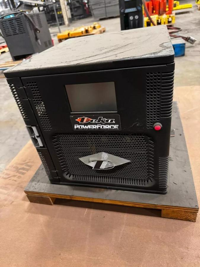 Used Deka PowerForce Model: 900EB3-18P Forklift battery charger