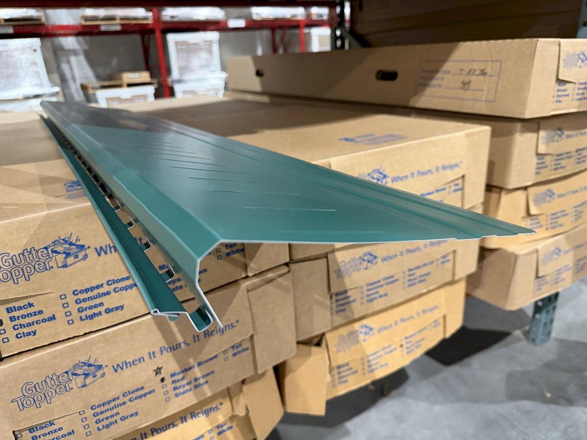 Used 30 STAND X 1.5" RLM (NEW 2003) ROLLFORMER LINE TOOLED FOR GUTTER , 20" ROLL SPACE: