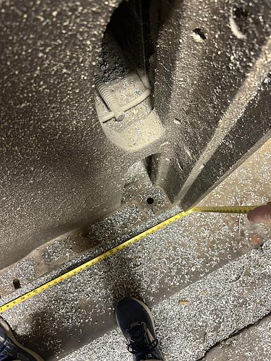 Used 36" W x 74.5" H x 38" PAIR OF (2) STEEL BORING MILL ANGLE PLATES