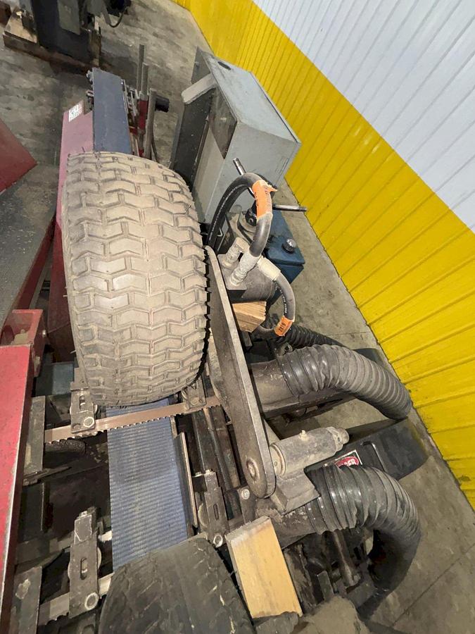 Used Morgan Multi-Head Re-Saw Pallet Making Saw