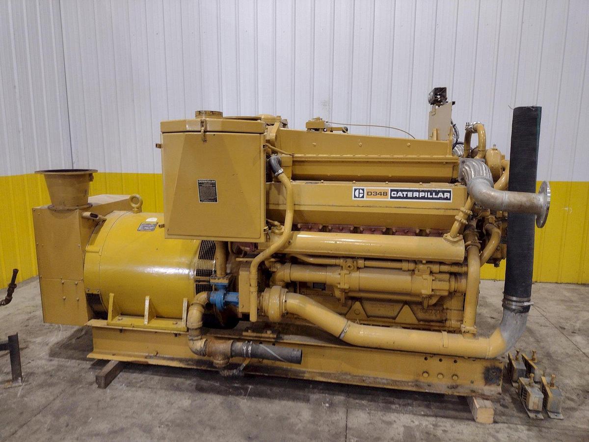 Used 500 Kw Caterpillar Diesel Generator, Model: D348