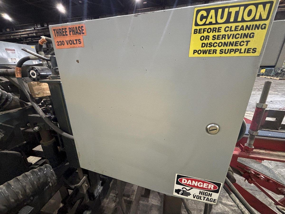 Used Morgan Multi-Head Re-Saw Pallet Making Saw