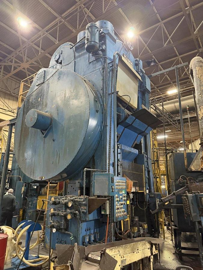 Used 1500 TON BLISS #29 KNUCKLE JOINT PRESS 