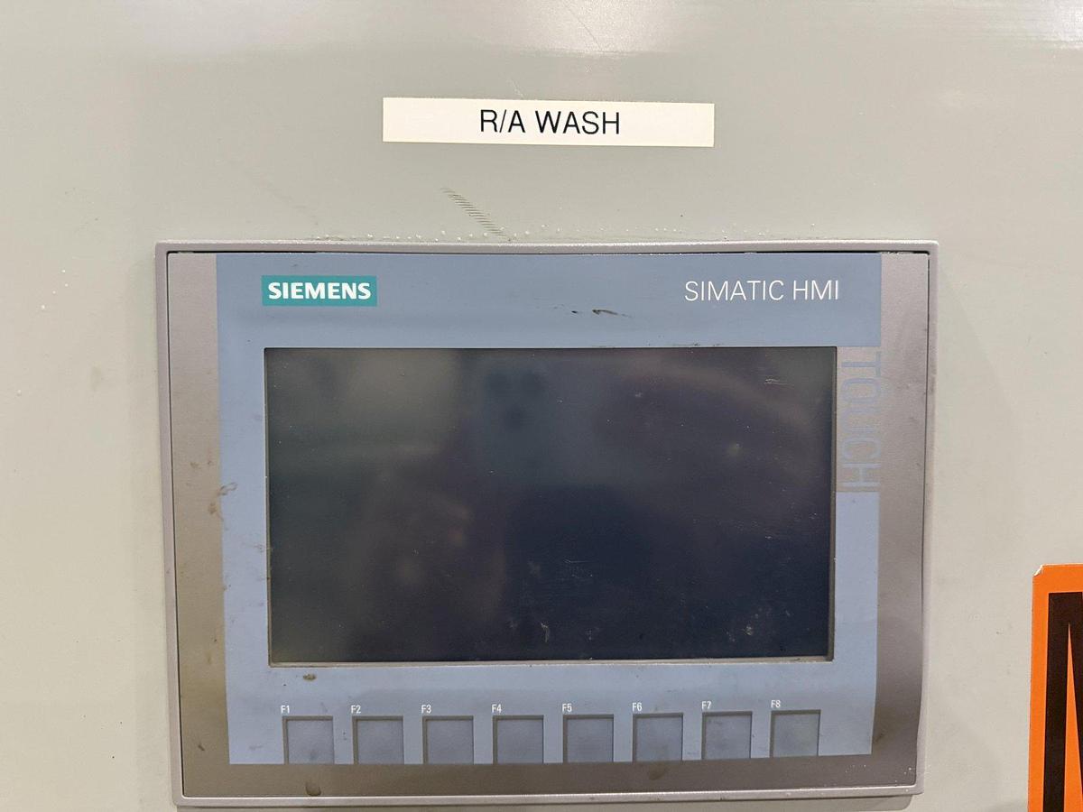 Used JENFAB STAINLESS MODEL # LJ 19" ROTARY DRUM WASH / RINSE/ DRY PARTS WASHER SYSTEM