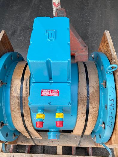 Fischer & Porter Mag-X 10D1435A Magnetic Flow Meter w/ Teflon Lining, 16"