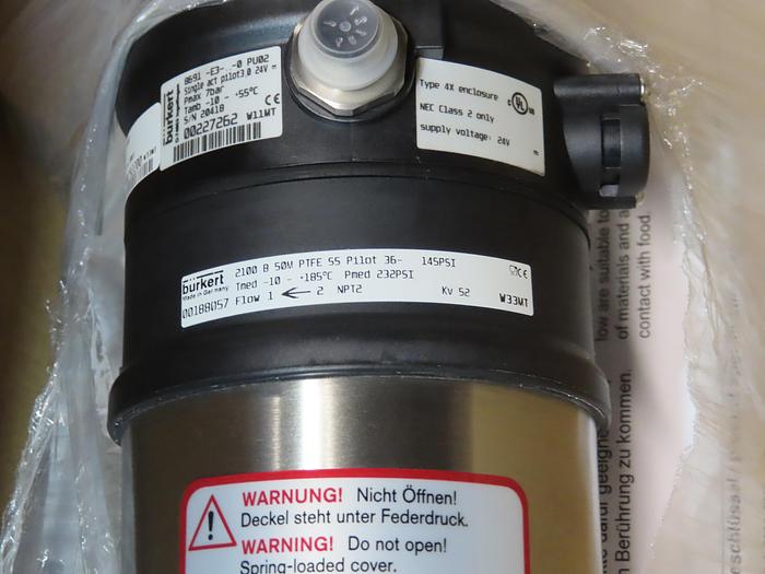 Burkert 2-Way Angle Seat Valve