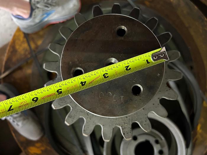 500-Ton Aida Press Flywheel