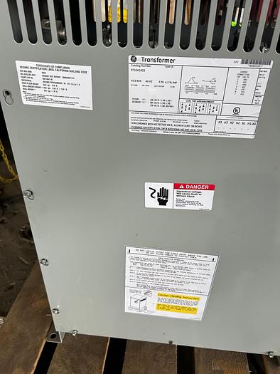 Used 45 KVA General Electric 9T10A1003 Transformer