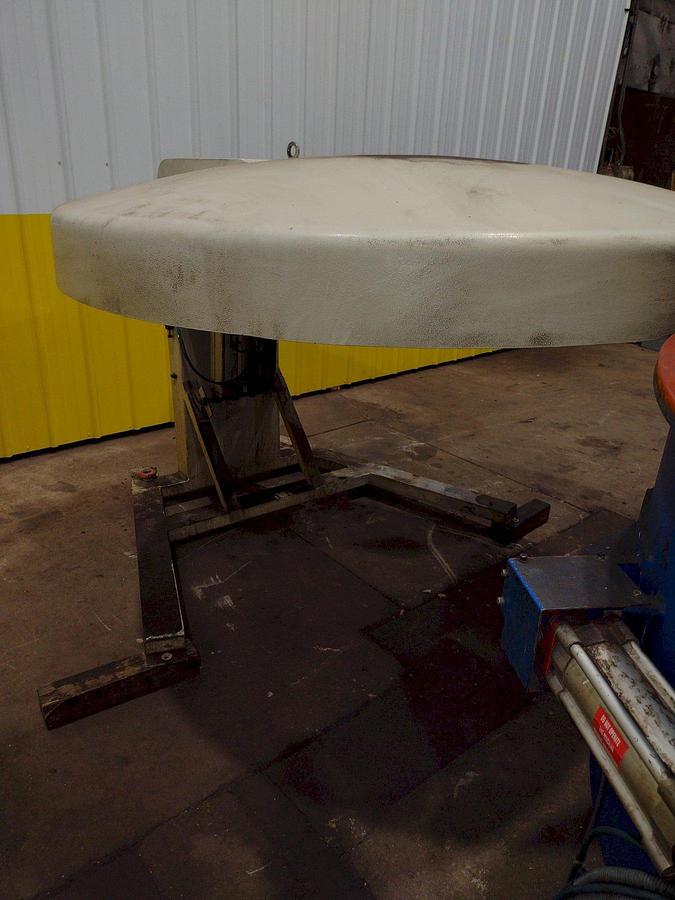 Used 16 CUBIC FOOT ROYSON MODEL #20CTVIS VIBRATORY FINISHING BOWL DEBURRING