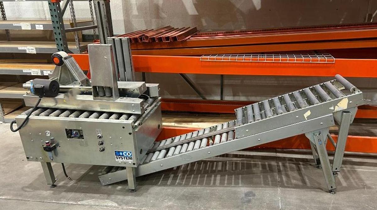 Used Soco System T-55 Case Sealer with Auto Adjustment