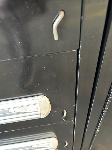 Used Vidmar 4-Drawer Cabinet & Storage, Sentry 100 Static Gard W/Laminate Bench Top