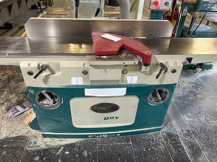 Used Grizzly G0609X - 12" x 84" Jointer w/ Spiral Cutterhead