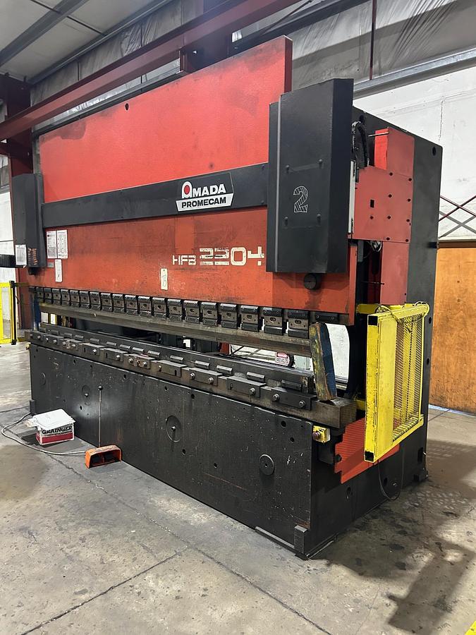 Used Auction of a Amada Fabrication Shop Closing, Press Brakes, Turret Punches, Welders & More!