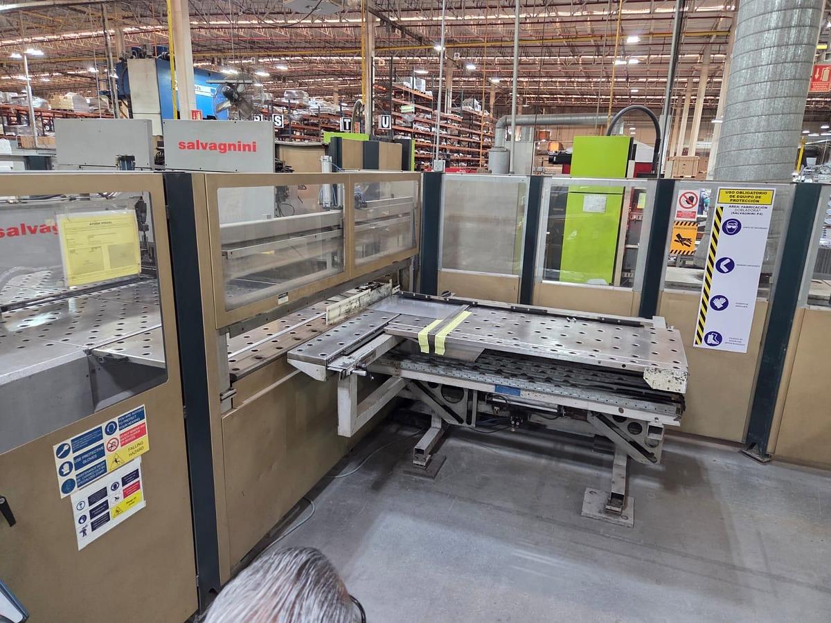 Used Salvagnini P4-1812, Automatic Panel Bender, Model: P4-1812