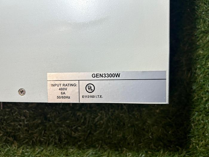 Used TDK LAMBDA GEN3300W POWER SUPPLY 300V, GEN 300-11-IS510-3P480, PN: 00503373