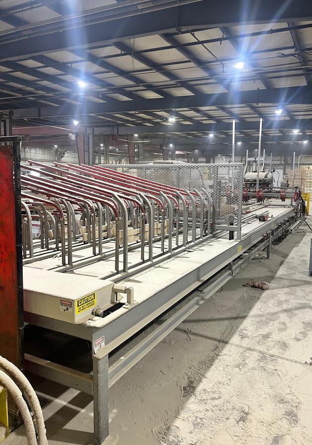 Used 2012 Stutzman Manufacturing, Woodpecker Pallet Nailing Machine, Model: 64"x108"