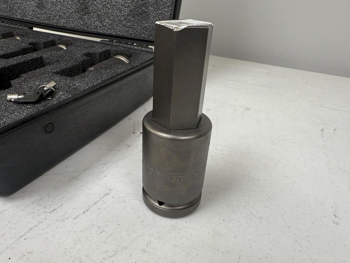 Used 1-13/16" to 3-1/8" HYTORC 1" HEX SOCKETS, FOR HYDRAULIC TORQUE WRENCH, 8 Units Available