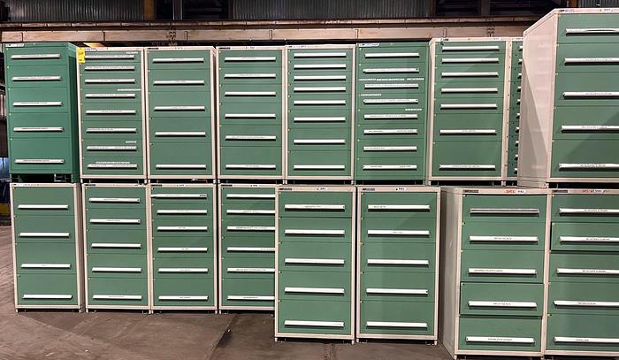 Used Vidmar Cabinets, 4, 5, 6, 7, 8, 9 & 10 Drawer Type Cabinets