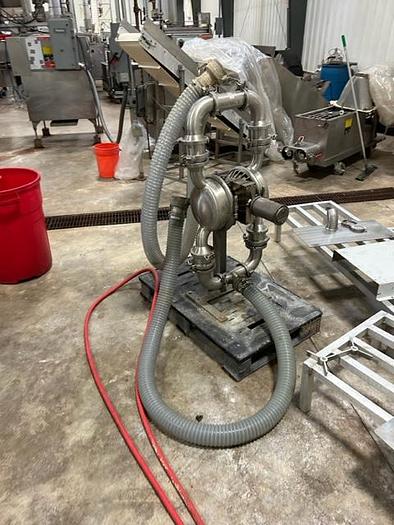 Used Unknown Stainless Steel Food Grade Diaphragm Pump