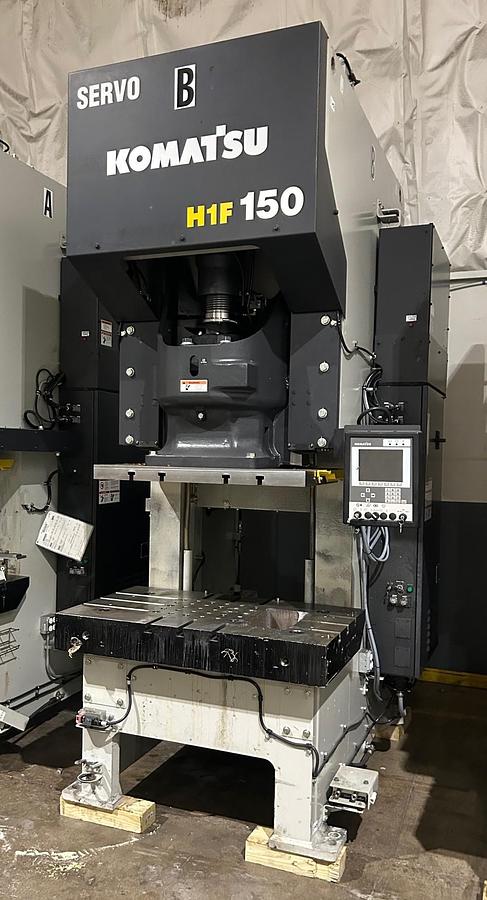 Used 165-Ton Komatsu Servo Model: H1F150-2 Gap Frame Press