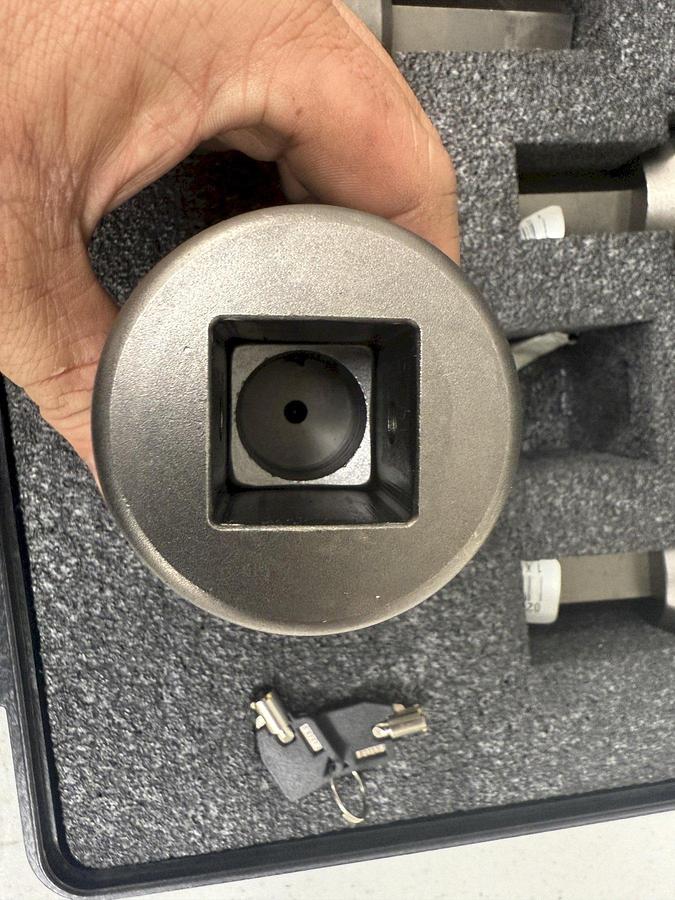 Used 1-13/16" to 3-1/8" HYTORC 1" HEX SOCKETS, FOR HYDRAULIC TORQUE WRENCH, 8 Units Available