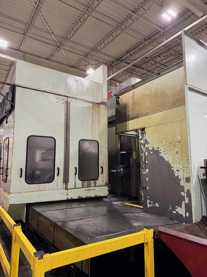 Used 5-Axis CNC Kuraki KBT 13EA CNC Table Type Horizontal Boring Mill
