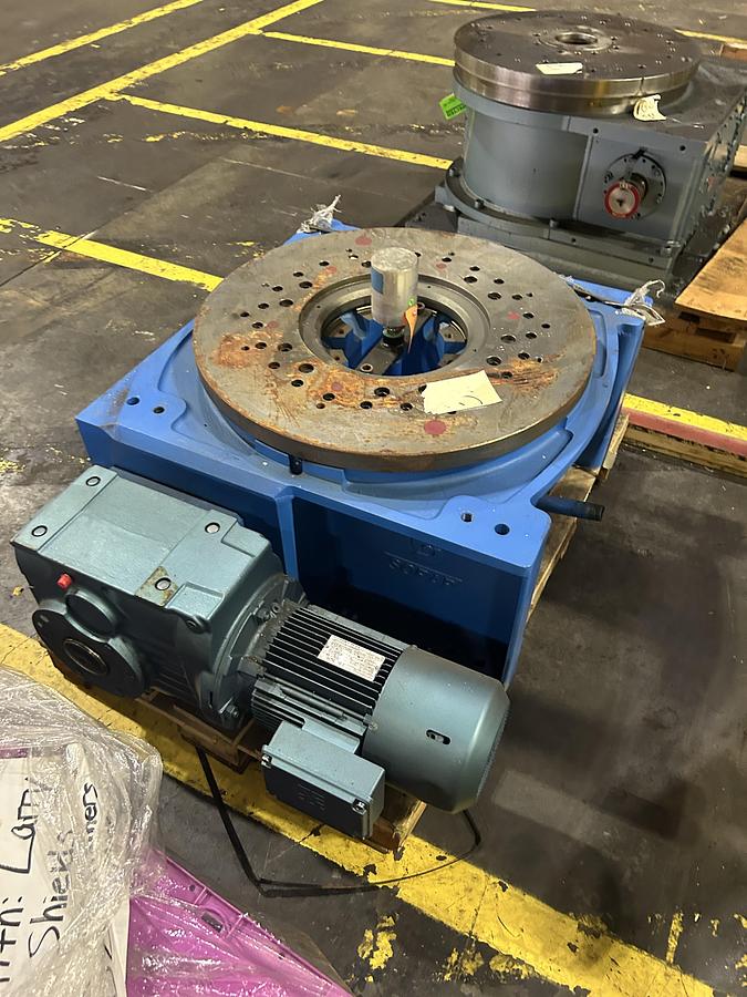 Used Motion Index Drives Rotary Index Table, Model: MG 920