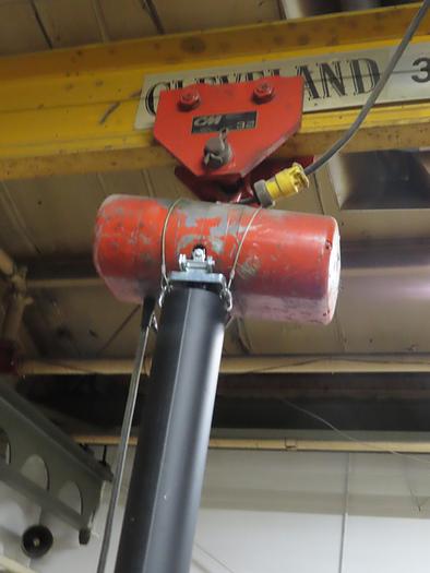 Used 3-Ton x 60 LF Dual Bridge Cleveland Tramrail Underslung Crane w/ (2) 3-Ton CM Lodestar Hoists (20' Span)
