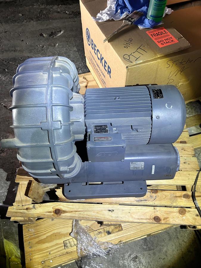 Becker SV 5.1050/1-01 Single-Stage Regenerative Blower