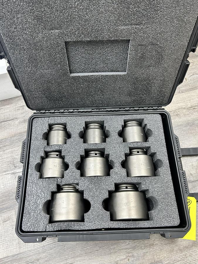 Used Hytorc 1-1/2" Drive Metric Socket Set - Size 60mm to 105mm