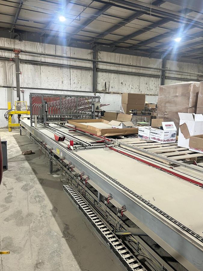 Used 2012 Stutzman Manufacturing, Woodpecker Pallet Nailing Machine, Model: 64"x108"