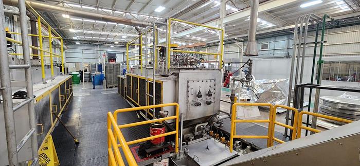 Used 2016 Parker Netsushori Kogyo Co., LTD Austempering Heat-Treatment furnace, Salt Pump & Salt Tank